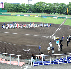 ポップアスリートカップ京都滋賀地区大会開会式開催