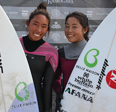 女子プロサーフィン・イベント『white buffalo Women’s Pro QS3000』に協賛