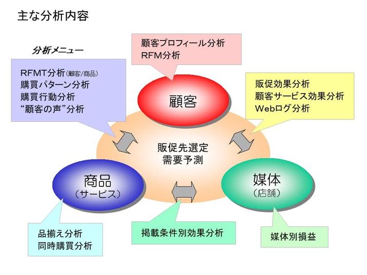 図2 主な分析内容