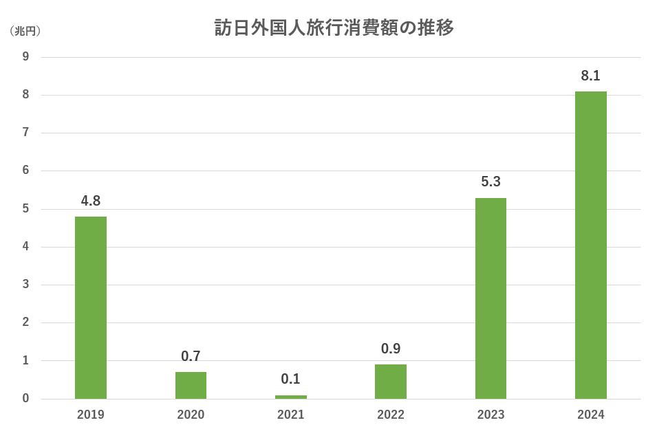 旅行・観光消費動向調査 2024年 年間値（確報）p.3丨観光庁