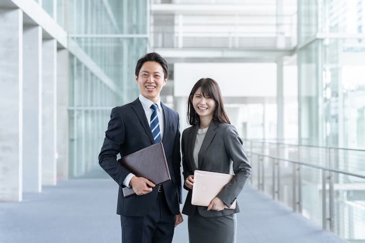 ビジネスマン 男女