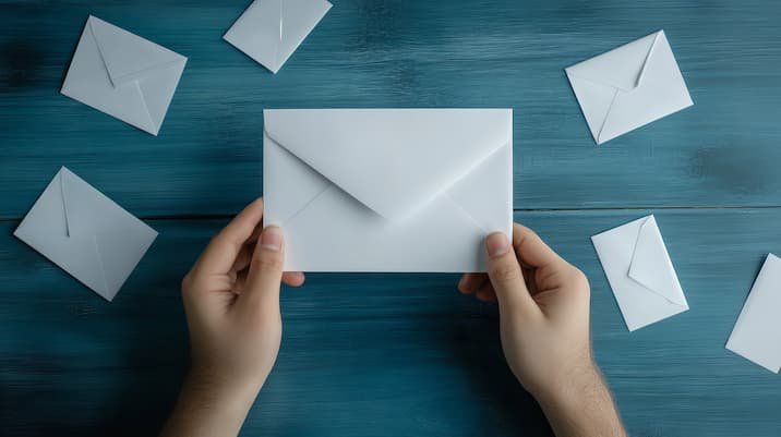 Picture a creative direct mail campaign