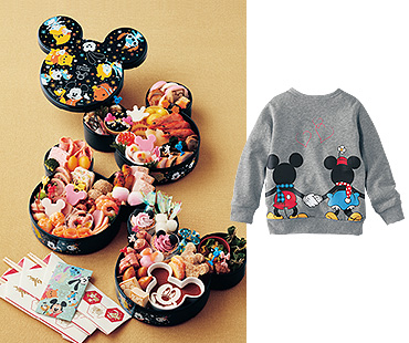 「ディズニーのおせち」など<br>千趣会でしか買えない商品が人気 ©Disney