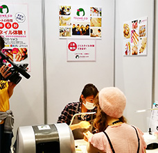 ジェルネイルサービス　TSUME.CO『東京ネイルエキスポ2017』に出展