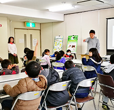 CSR活動 えがおの森  『グリーンパワー教室』千葉県松戸市出張授業