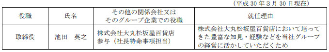 支配株主等に関する事項について